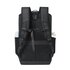 RIVACASE Eden zaino City backpack Nero Poliestere, PU pelle