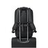 RIVACASE Eden zaino City backpack Nero Poliestere, PU pelle