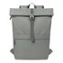 RIVACASE Gremio zaino City backpack Grigio Poliestere, Polietilene tereftalato riciclato (rPET)