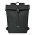 RIVACASE Gremio zaino City backpack Nero Poliestere, Polietilene tereftalato riciclato (rPET)
