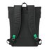 RIVACASE Gremio zaino City backpack Nero Poliestere, Polietilene tereftalato riciclato (rPET)