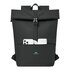 RIVACASE Gremio zaino City backpack Nero Poliestere, Polietilene tereftalato riciclato (rPET)