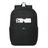 RIVACASE Gremio zaino City backpack Nero Poliestere, Polietilene tereftalato riciclato (rPET)