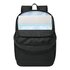 RIVACASE Gremio zaino City backpack Nero Poliestere, Polietilene tereftalato riciclato (rPET)