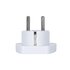 RIVACASE PS4100 W00 adattatore per presa di corrente Tipo C (Europlug) Tipo G (UK) Bianco