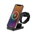 RIVACASE VA4916 Caricabatterie per dispositivi mobili Orologio intelligente, Auricolare, Smartphone Nero USB Carica wireless Interno
