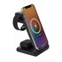RIVACASE VA4917 Caricabatterie per dispositivi mobili Auricolare, Smartphone, Orologio intelligente Nero USB Carica wireless Interno