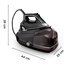 Rowenta Eco Steam Pro 2800 W 1,3 L Piastra Microsteam 400 HD 3De Laser Beige, Nero