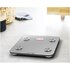 Rowenta Goodvibes LIFE BR9600 Bilancia pesapersone elettronica Quadrato Argento