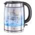 Russel Hobbs Clarity 1.5L 2200W Acciaio inossidabile, Trasparente