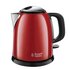 Russel Hobbs 24992-70 bollitore elettrico 1 L Nero, Rosso 2400 W