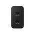 Samsung Caricabatteria Super Fast Charging (50W) con doppia porta USB-C e con cavo USB-C to USB-C