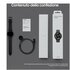 Samsung Galaxy Watch6 Classic Smartwatch Fitness Tracker Ghiera Interattiva in Acciao Inox 43mm Graphite