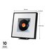 Samsung Music Frame Speaker HW-LS60D/ZF, Wireless Music Streaming, Dolby Atmos 3D, Frame Design con sfondo personalizzabile, Wide Sweet Spot, 2024