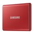 Samsung Portable SSD T7 2 TB Rosso