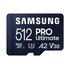 Samsung PRO Ultimate microSD Memory Card 512GB