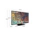 Samsung TV Neo QLED 4K 50” QE50QN90A Smart TV Wi-Fi Titan Black 2021