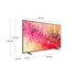 Samsung UE43DU7170UXZT TV Crystal UHD 4K 43” Smart TV Wi-Fi Black 2024 Processore Crystal 4K 4K Upscaling Slim Look Design OTS Lite