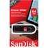 SanDisk Cruzer Glide 64GB USB 2.0 Tipo-A Nero, Rosso