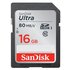 SanDisk Ultra SDHC UHS-I 16GB 80MB/s Classe 10