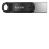 SanDisk SDIX60N-064G-GN6NN USB 64 GB USB A / Lightning 3.2 Gen 2 Nero, Argento