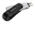 SanDisk SDIX60N-128G-GN6NE USB 128 GB 3.0 (3.1 Gen 1) Grigio, Argento