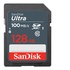 SanDisk Ultra 128GB SDXC Mem Card 100MB UHS-I Classe 10