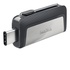 SanDisk Ultra Dual Drive 128 GB USB Type-A / USB Type-C Nero, Argento