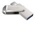 SanDisk Ultra Dual Drive Luxe USB 128 GB Acciaio inossidabile