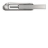 SanDisk Ultra Dual Drive Luxe USB 128 GB Acciaio inossidabile
