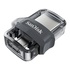 SanDisk Ultra Dual m3.0 256GB 3.0 Nero, Argento, Trasparente