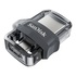 SanDisk Ultra Dual m3.0 32GB 3.0 Nero, Argento, Trasparente
