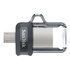 SanDisk Ultra Dual m3.0 64GB 3.0 Nero, Argento, Trasparente
