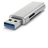 Satechi Lettore di memorie in alluminio Tipo-C USB 3.0 e lettore di schede Micro/SD per dispositivi di Tipo-C