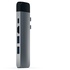 Satechi PRO Hub Adattatore Tipo-C in Alluminio con Ethernet - Uscita Video 4K HDMI, USB-C PD, Gigabit Ethernet, Porte USB 3.0 e Slot Scheda Micro SD