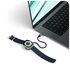 Satechi ST-QCAWM Caricabatterie per dispositivi mobili Orologio intelligente Bianco, Grigio USB Carica wireless Interno