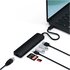Satechi ST-UCSMA3K Replicatore di Porte e Docking Station per Notebook Cablato USB 3.2 Gen 1 Type-C Nero