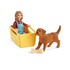 Schleich Farm Life Puppy Wagon Ride