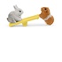 Schleich Farm World Rabbit and guinea pig hutch