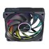 Seasonic MagFlow ARGB Case per computer Ventilatore 12 cm Nero 3 pz