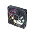 Seasonic MagFlow ARGB Case per computer Ventilatore 12 cm Nero 3 pz