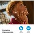 Sennheiser ACCENTUM True Wireless Auricolari - durata della batteria di 28 ore Bianco