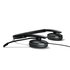 Sennheiser ADAPT 165T USB-C II Auricolare Cablato A Padiglione Ufficio Nero