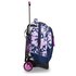 Seven Jack-2WD Trolley Zaino casual Blu, Rosa, Viola Poliestere