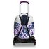 Seven Jack-2WD Trolley Zaino casual Blu, Rosa, Viola Poliestere