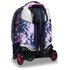 Seven Jack-2WD Trolley Zaino casual Blu, Rosa, Viola Poliestere