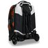 Seven Jack-2WD Trolley Zaino Nero, Verde, Giallo Poliestere