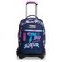 Seven Jack-3WD Trolley zaino Blu, Rosa, Viola Poliestere