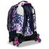 Seven Jack-3WD Trolley zaino Blu, Rosa, Viola Poliestere