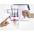 Severin HV 7166 Scopa Elettrica Senza sacchetto 0,4 L 400 W Rosso, Bianco